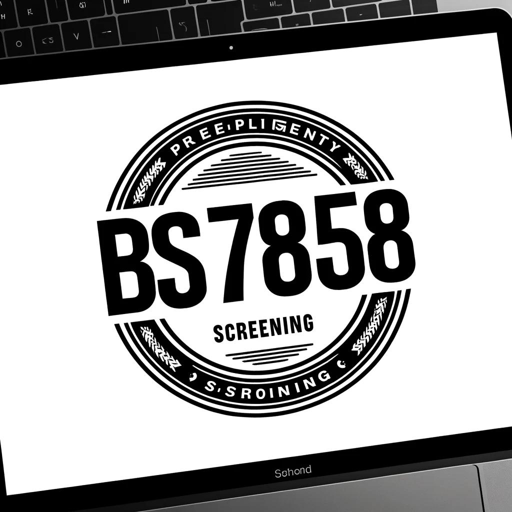 How do legal changes or updates get incorporated into the BS7858 vetting process?
